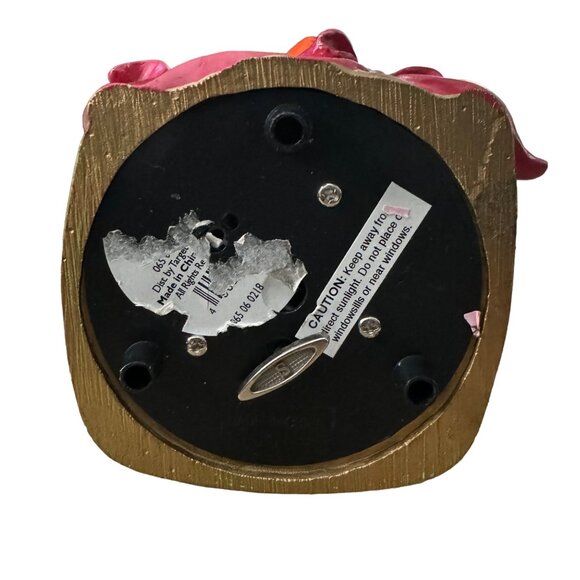 Baby's 1st Christmas Music Box Snow Globe Plays We Wish You A Merry Christmas - Picture 5 of 5